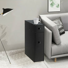 Load image into Gallery viewer, White Bathroom Cabinet Space Saver Storage Organizer