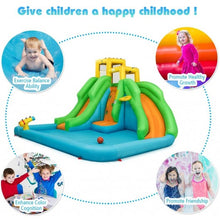 Load image into Gallery viewer, Inflatable Water Park Bounce House with Climbing Wall