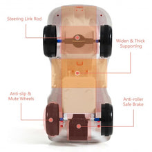 Load image into Gallery viewer, 3-in-1 Baby Walker Sliding Pushing Car w/ Sound-Orange