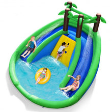 Load image into Gallery viewer, Inflatable Water Park Pool Bounce House Dual Slide Climbing