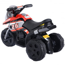 Load image into Gallery viewer, 6 V 3 Wheels Kids Ride on Motorcycle