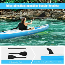 Load image into Gallery viewer, 10.8' Inflatable Kayak Set K1 1-Person Sit-On-Top Kayak with Oars-Blue