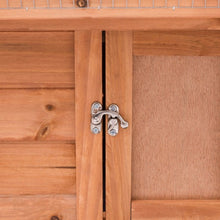 Load image into Gallery viewer, Wooden Rabbit Chicken Coop Poultry Cage