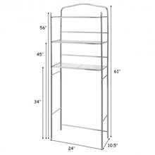 Load image into Gallery viewer, 3-Tier Space Saver Over The Toilet Bathroom