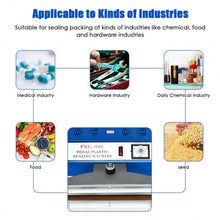 Load image into Gallery viewer, 110V 12" Foot Pedal Impulse Sealer Machine with Cutter