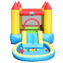 Load image into Gallery viewer, Kids Inflatable Bounce House Castle with Balls Pool & Bag