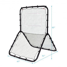 Load image into Gallery viewer, Baseball Softball Rebounder Throw Pitch Back Training Net