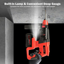 Load image into Gallery viewer, 3 Functions 20 V Cordless Electric Hammer Drill