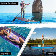Load image into Gallery viewer, 11' Inflatable Stand Up Paddle Board Surfboard with Bag Aluminum Paddle Pump-M