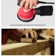 Load image into Gallery viewer, 5" Palm Random Orbit Sander with Dust Collector and Sandpapers