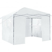 Load image into Gallery viewer, Greenhouse Outdoor Mini Walk-in Plant Portable Garden Greenhouse-White