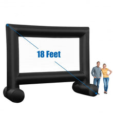 Load image into Gallery viewer, Inflatable Outdoor Movie Projector Screen with Blower-18'