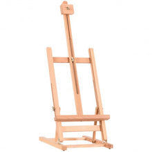 Load image into Gallery viewer, Adjustable Portable Wood Tabletop Easel H-Frame for Artist Painting Display