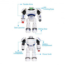 Load image into Gallery viewer, Remote Control Programmable Intelligent Combat Fighting Robot -Blue