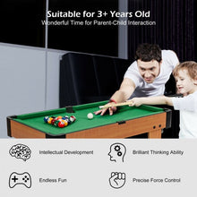 Load image into Gallery viewer, 24” Mini Tabletop Pool Table Set Indoor Billiards Table with Accessories