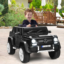 Load image into Gallery viewer, 12V Licensed Mercedes-Benz Kids Ride On Car-Black