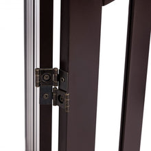 Load image into Gallery viewer, 24'' Configurable Folding Standing 3 Panel Wood Pet Fence-Brown