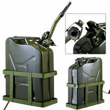 Load image into Gallery viewer, 5 Gallon 20L Gas Can Steel Tank with Holder Emergency Backup
