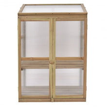 Load image into Gallery viewer, Garden Portable Wooden Raised Plants Greenhouse