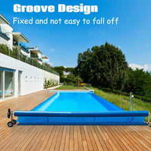 Load image into Gallery viewer, 18 Ft Solar Aluminum Pool Cover Reel Set