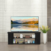 Load image into Gallery viewer, Wood Storage Cabinet TV Stand for TVs up to 50"-Black