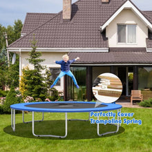 Load image into Gallery viewer, 10FT Waterproof Safety Trampoline Bounce Frame Spring Cover-Navy