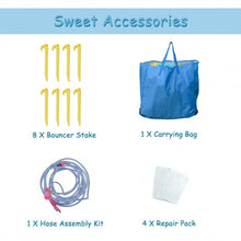 Load image into Gallery viewer, Double Side Inflatable Water Slide Park with Climbing Wall