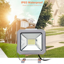 Load image into Gallery viewer, 53W 6000LM Portable Outdoor Flood Light