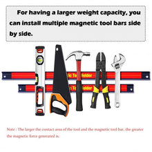 Load image into Gallery viewer, 3 PCS 8" 12" 18" Magnetic Tool Holder Bar Organizer Storage Rack Knife Wrench