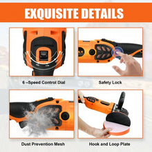 Load image into Gallery viewer, 7"/ 6" 1400W 6 Variable Speed ElectricBuffer Polisher