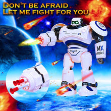 Load image into Gallery viewer, Remote Control Programmable Intelligent Combat Fighting Robot -Blue