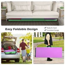 Load image into Gallery viewer, Gymnastics PU Mat Thick Folding Panel Gym Fitness Exercise-Multicolor