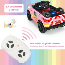 Load image into Gallery viewer, 12V Kids Electric Bluetooth Ride On Car with Remote Control-Pink