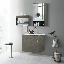 Load image into Gallery viewer, Modern Wall-mounted Bathroom Vanity Sink Set