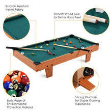 Load image into Gallery viewer, 36" Indoor Mini Table Top Pool Table