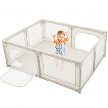 Load image into Gallery viewer, Baby Playpen Extra Large Kids Activity Center Safety Play-White
