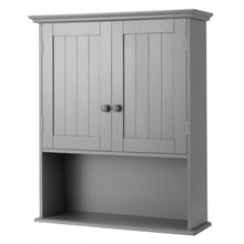 Load image into Gallery viewer, Wall Mount Bathroom Storage Cabinet -Gray