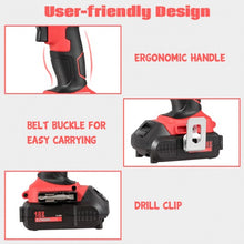 Load image into Gallery viewer, 18V Cordless Drill Driver Impact Tool Kit with LED Light