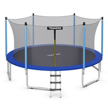 Load image into Gallery viewer, 12 FT Trampoline Combo Bounce with Spring Pad Ladder
