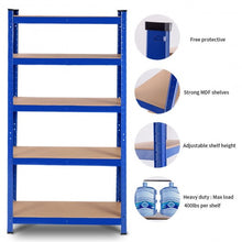 Load image into Gallery viewer, 35.5" x 71" Adjustable 5-Layer 2000 lbs Capacity Tool Shelf