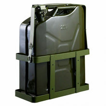 Load image into Gallery viewer, 5 Gallon 20L Gas Can Steel Tank with Holder Emergency Backup