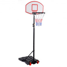Load image into Gallery viewer, Adjustable Basketball Hoop System Stand with Wheels