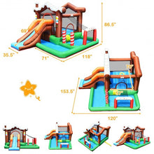 Load image into Gallery viewer, Kids Inflatable Bounce House Jumping Castle Slide Climber Bouncer