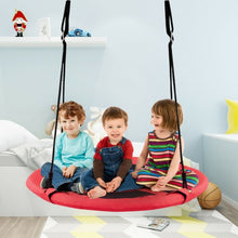 Load image into Gallery viewer, Kids Hanging Chair Swing Tent Set-Orange