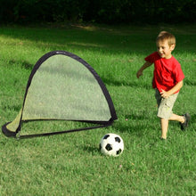 Load image into Gallery viewer, 6' 4' 2.5' Set of 2 Portable Pop-Up Soccer Goals Net-4'