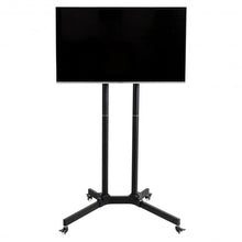 Load image into Gallery viewer, Plasma Screen TV Cart Stand w/ Wheels Mobile Fits