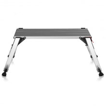 Load image into Gallery viewer, 330 lbs Aluminum Folding Non-slip Drywall Step Stool Ladder
