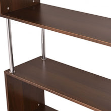 Load image into Gallery viewer, 32" x 12" x 58" Modern 4 Shelves Wooden Storage Bookshelf