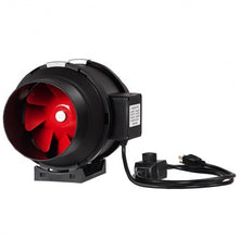 Load image into Gallery viewer, 4" 6" 8" Inch Inline Duct Fan Ventilation Exhaust Plastic Fan w/Speed Controller-4"