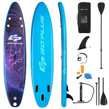 Load image into Gallery viewer, 11' Inflatable Stand Up Paddle Board Surfboard with Bag Aluminum Paddle Pump-M